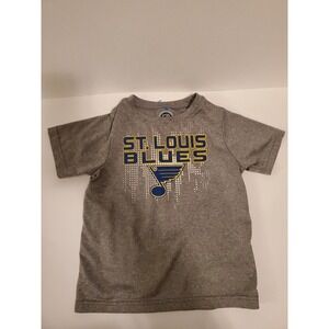 Nhl Grey 4t Toddler Boys St Louis Blues‎ Shirt